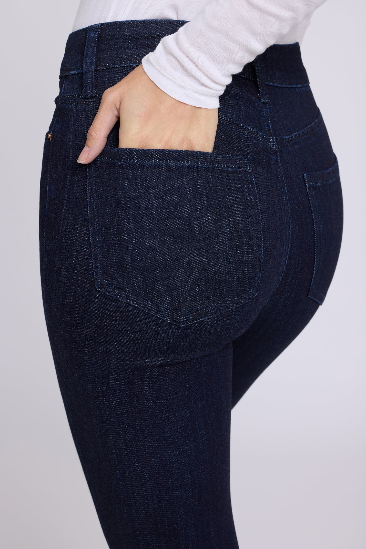 NYDJ Barbara Bootcut Jeans In Petite In Sure Stretch® Denim With High Rise - Rinse