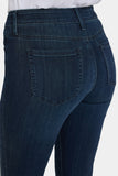 NYDJ Marilyn Straight Jeans In Petite In Sure Stretch® Denim - Obsidian Blue