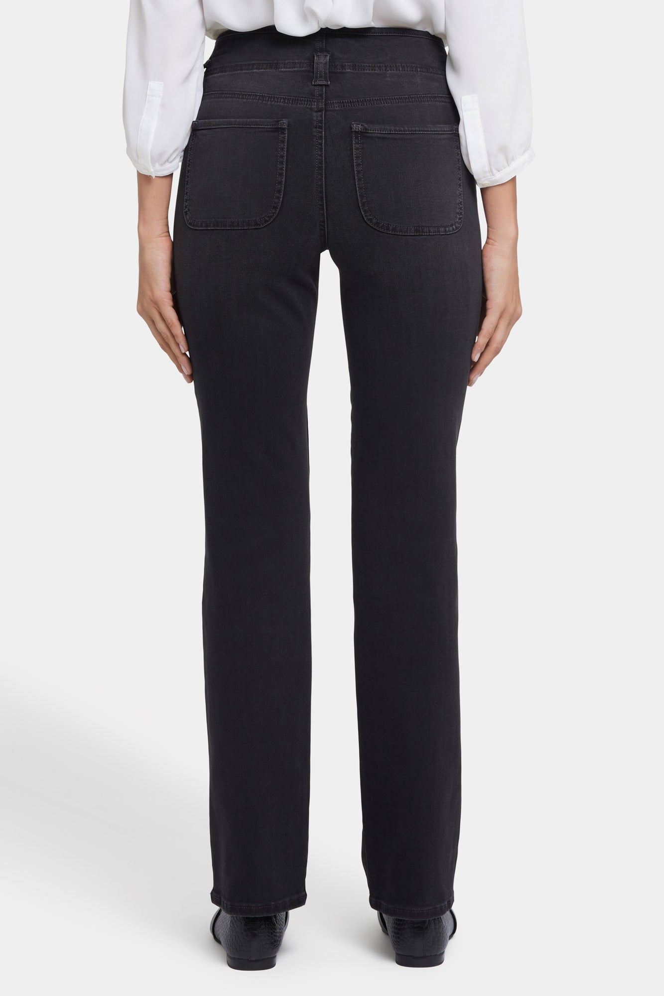 NYDJ Marilyn Straight Jeans In Petite In Sure Stretch® Denim With High Rise - Cordoba Cliff