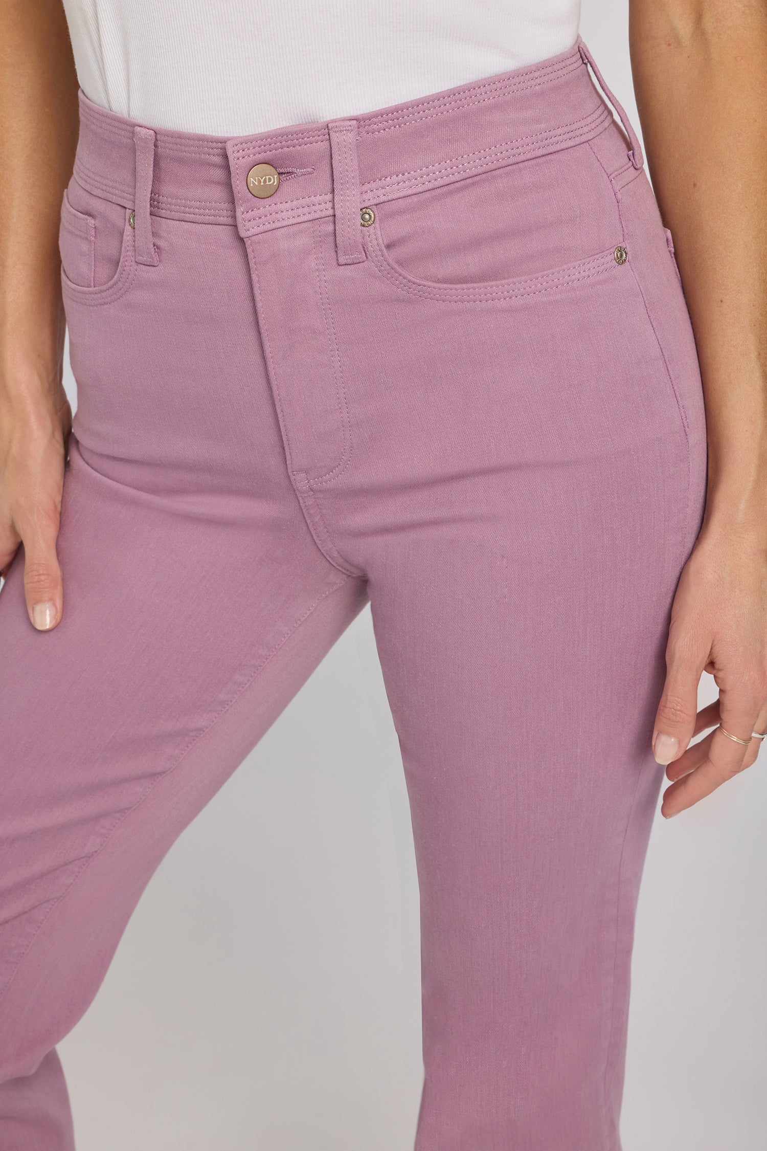 Marilyn Straight Jeans In Petite In Sure Stretch® Denim With High