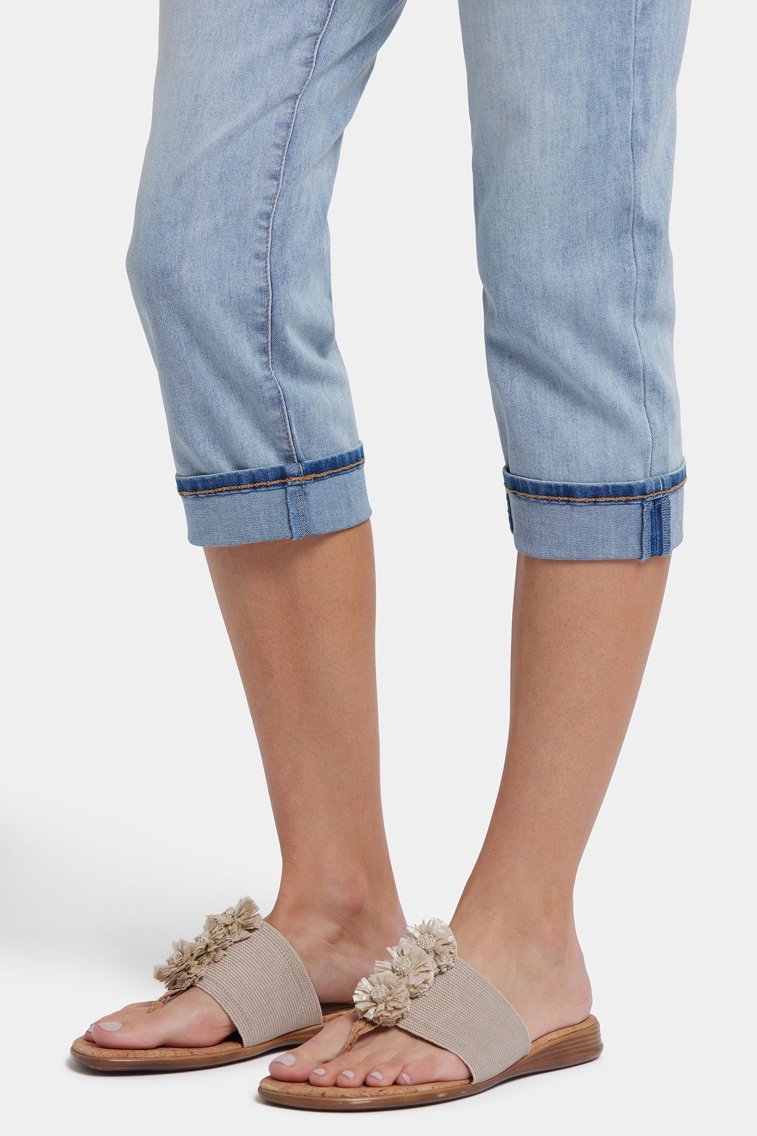 Marilyn Straight Crop Jeans In Petite In Cool Embrace® Denim