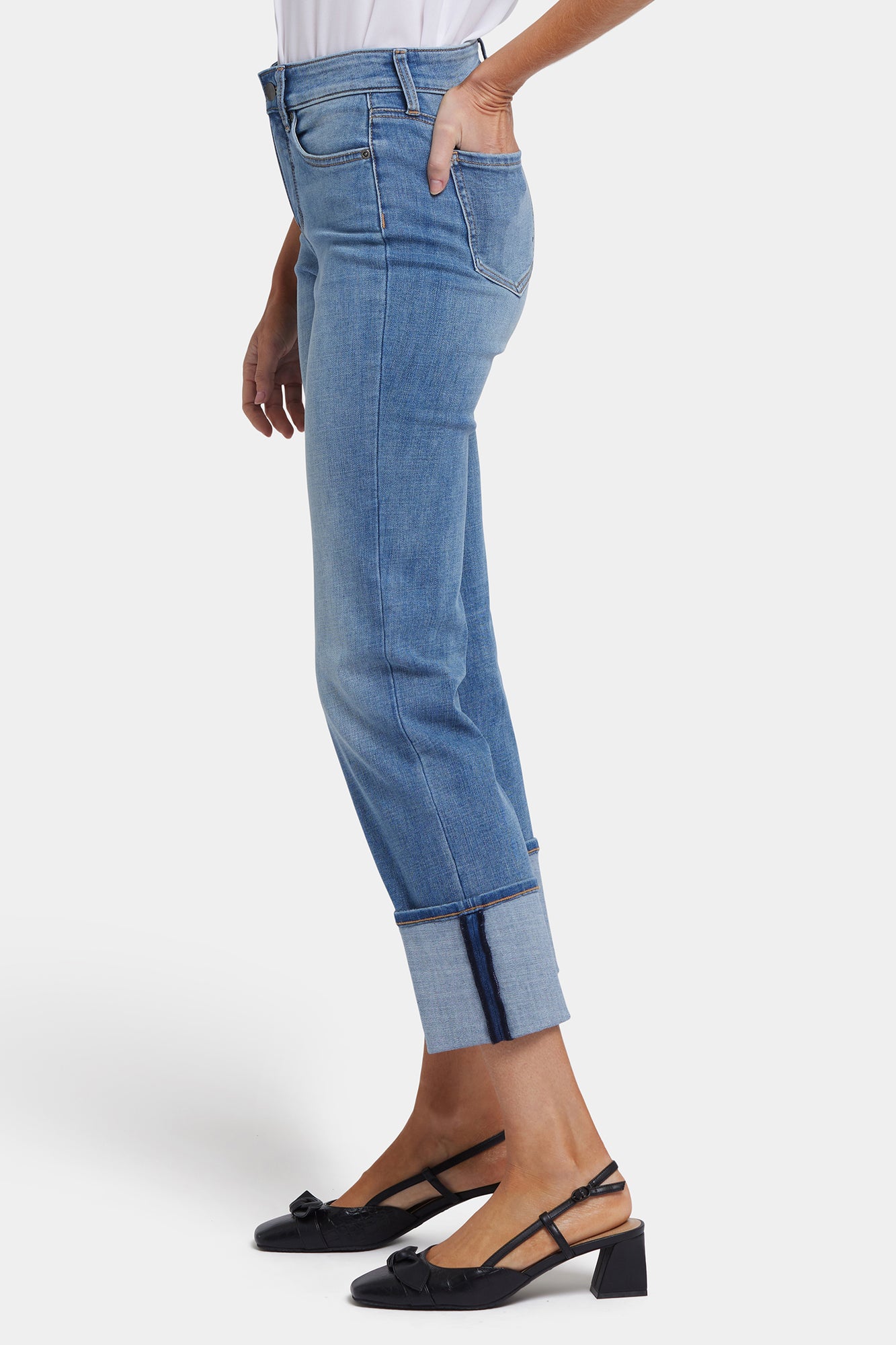 NYDJ Marilyn Straight Jeans In Petite With 5