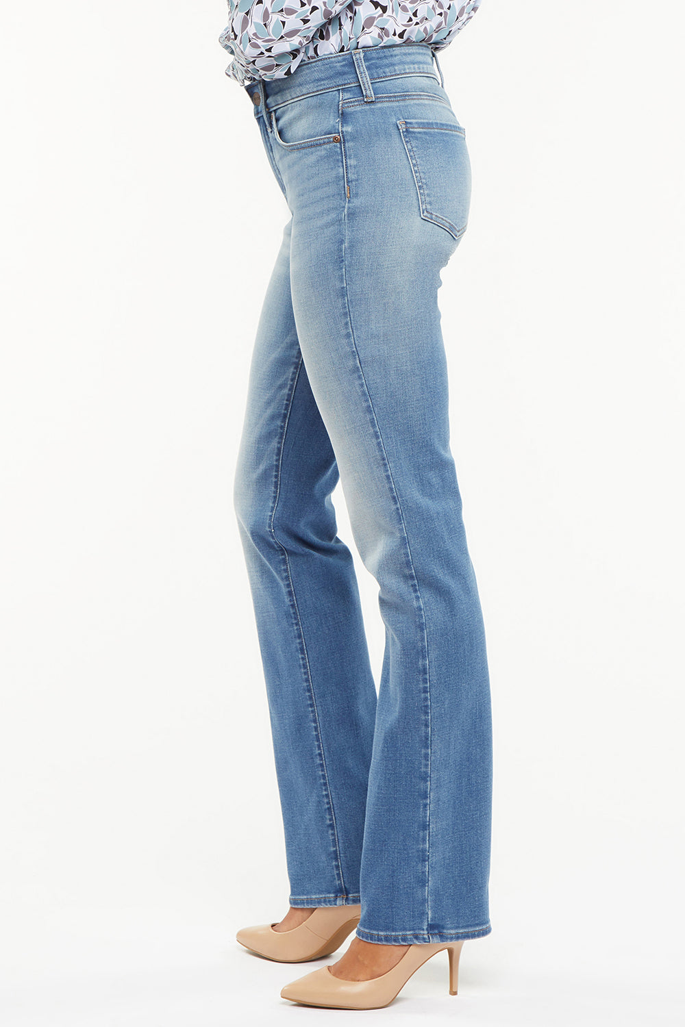 NYDJ Marilyn Straight Jeans In Petite  - Maele