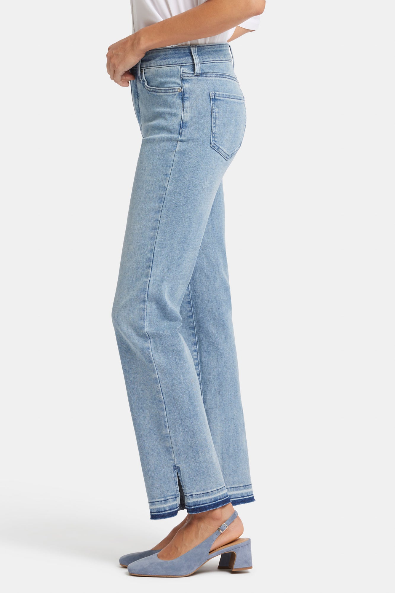 NYDJ Marilyn Straight Jeans In Petite With High Rise And 4