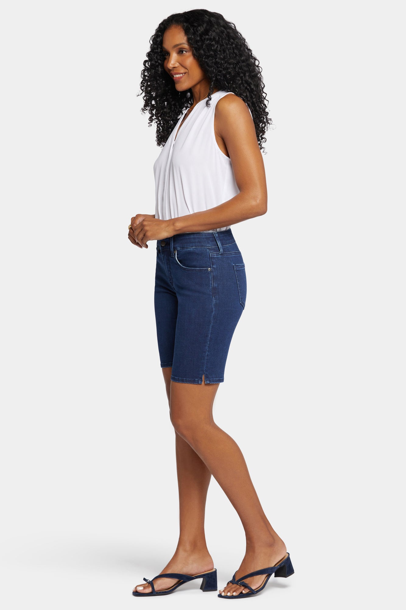 NYDJ Ella Denim Shorts In Petite  - Arise