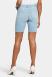 NYDJ Ella Denim Shorts In Petite With Side Slits - Poetry