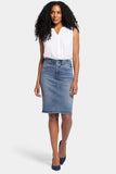 NYDJ High Waist Skirt In Petite  - Rockie