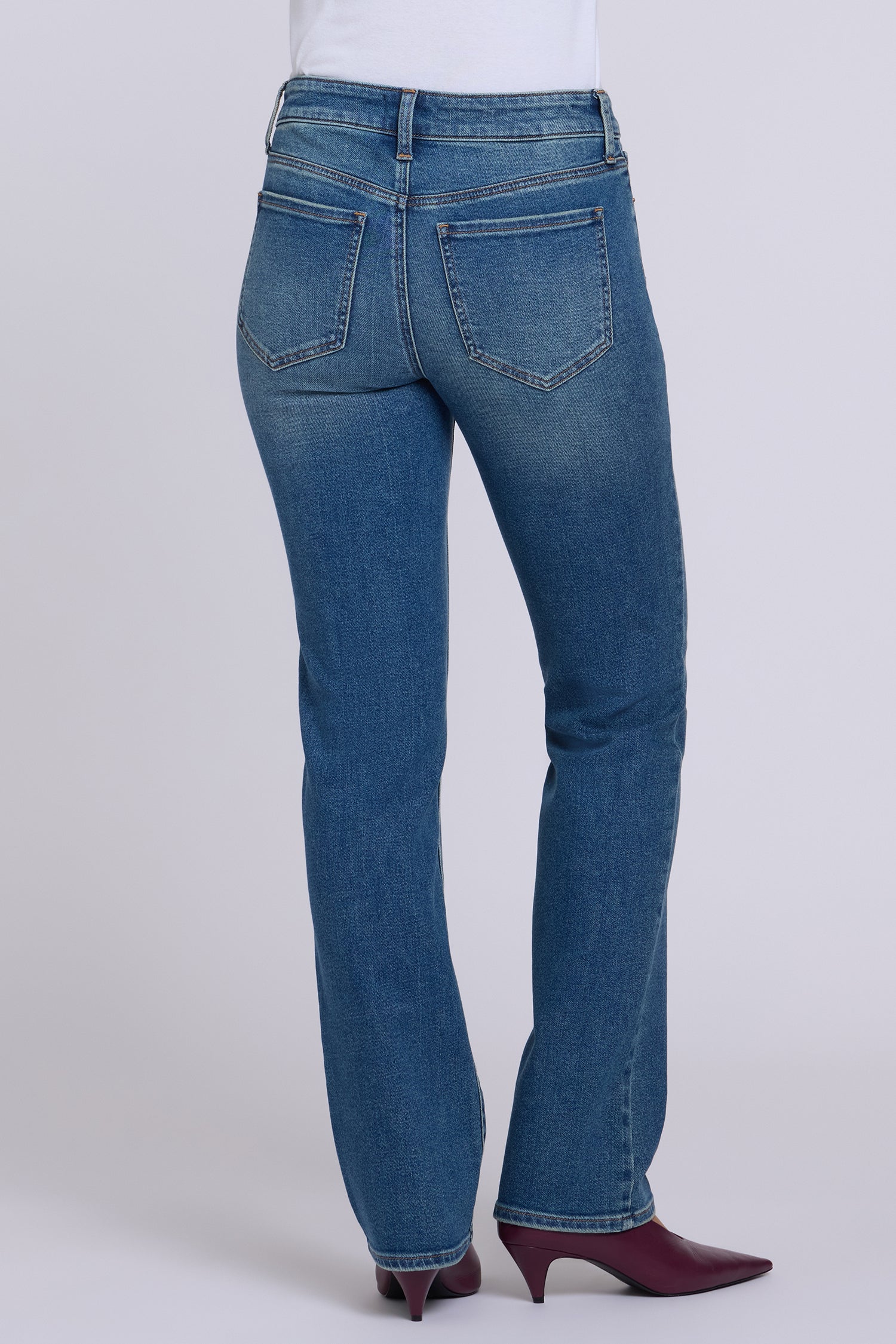 NYDJ Marilyn Straight Jeans In Petite  - Bluebells
