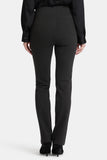 NYDJ Pull-On Straight Pants In Petite Sculpt-Her™ Collection - Charcoal Heathered