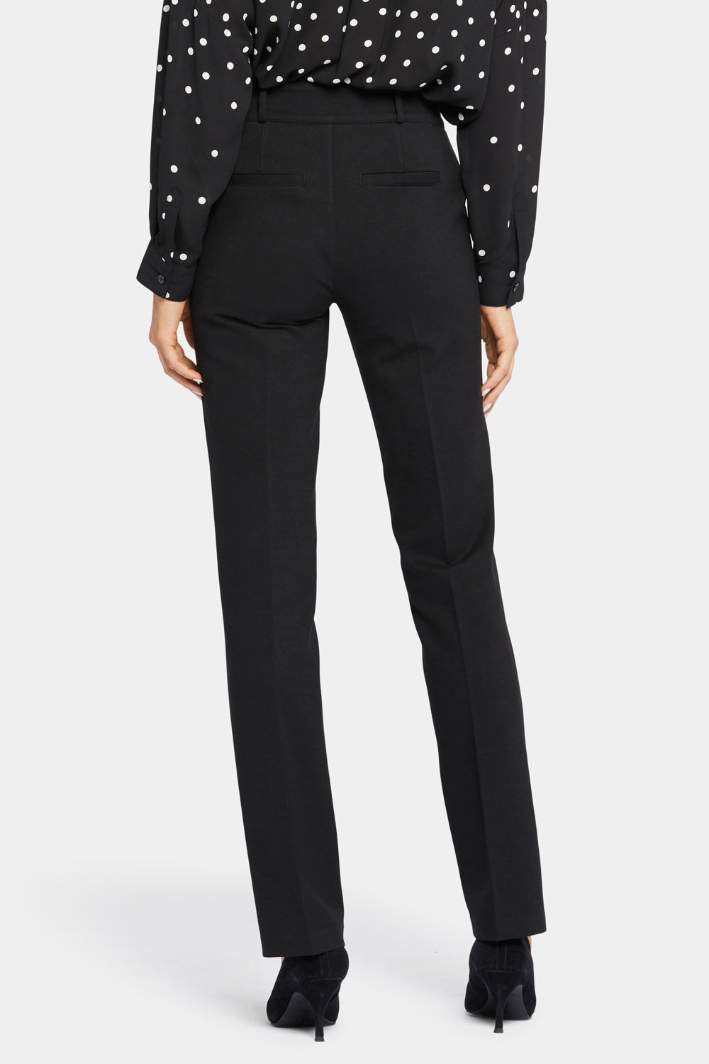 NYDJ Classic Trouser Pants In Petite Sculpt-Her™ Collection - Black