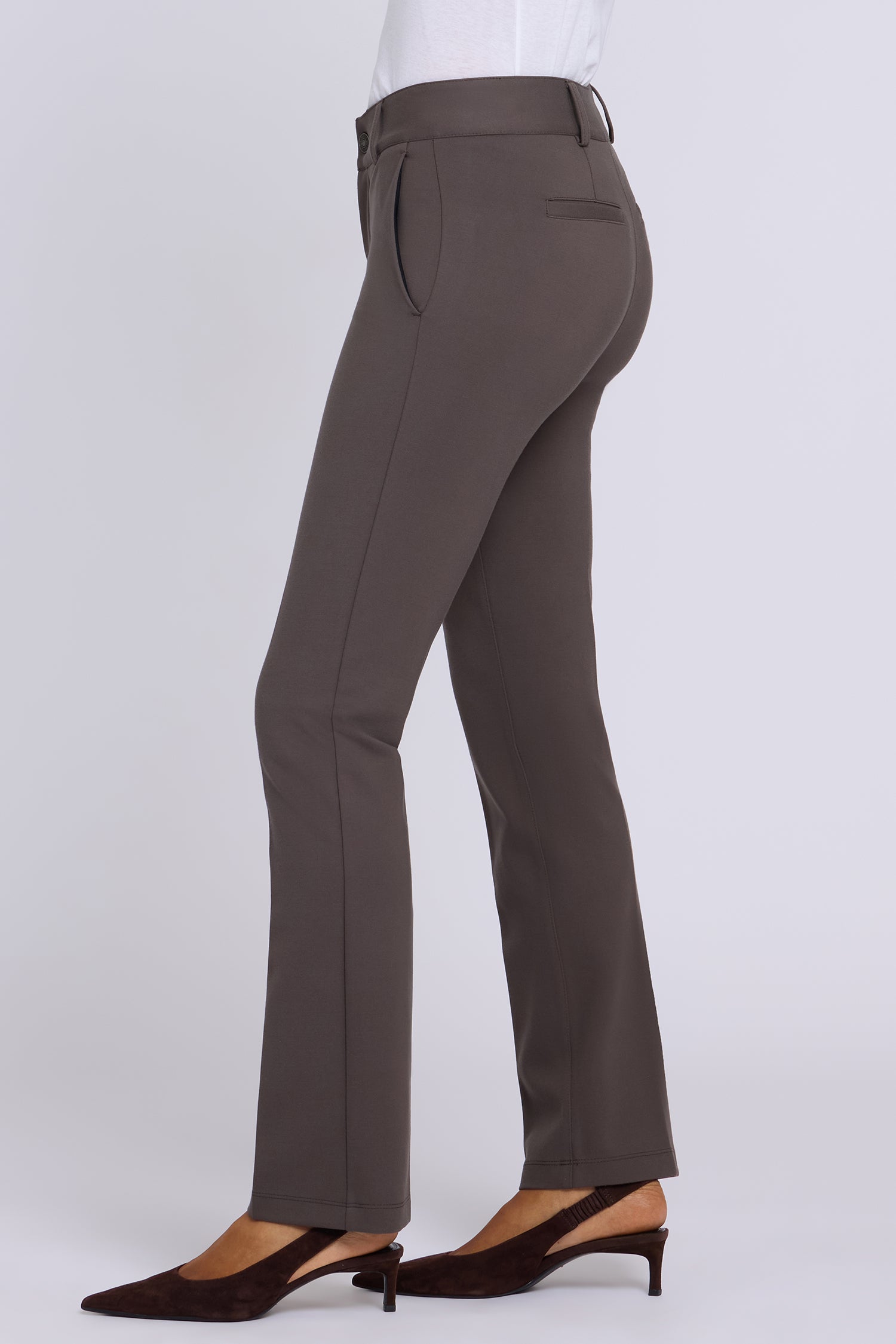 NYDJ Classic Trouser Pants In Petite Sculpt-Her™ Collection - Falcon