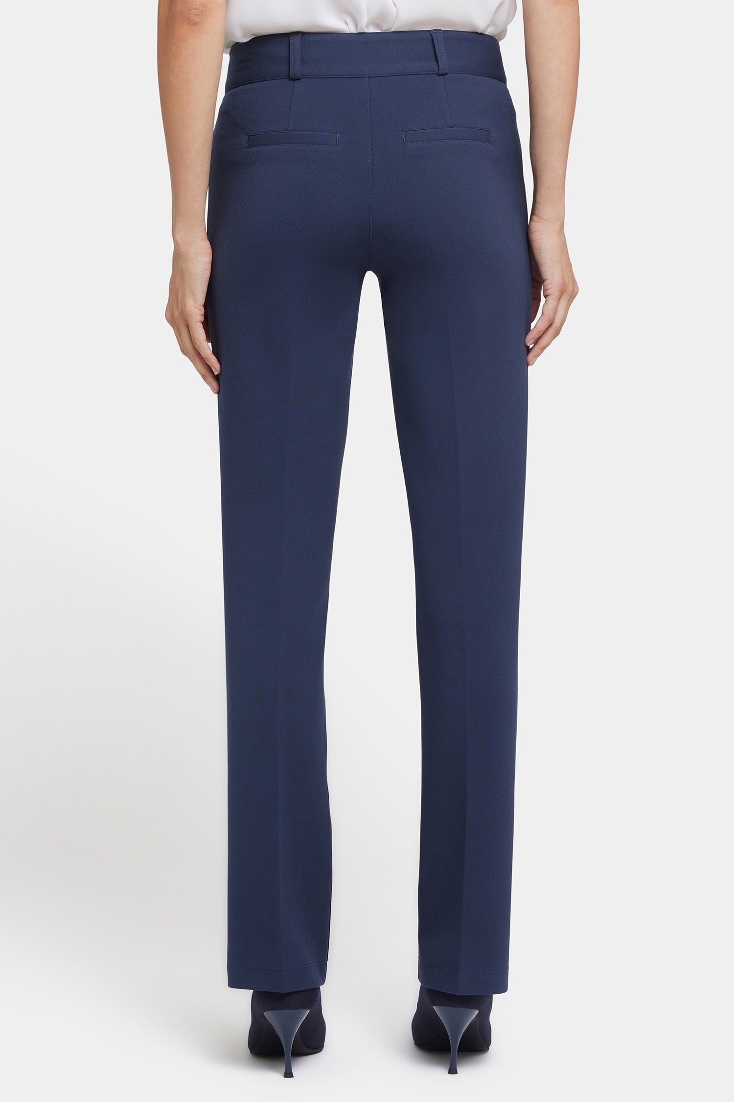 NYDJ Classic Trouser Pants In Petite Sculpt-Her™ Collection - Oxford Navy