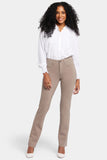 NYDJ Marilyn Straight Pants In Petite Sculpt-Her™ Collection - Saddlewood