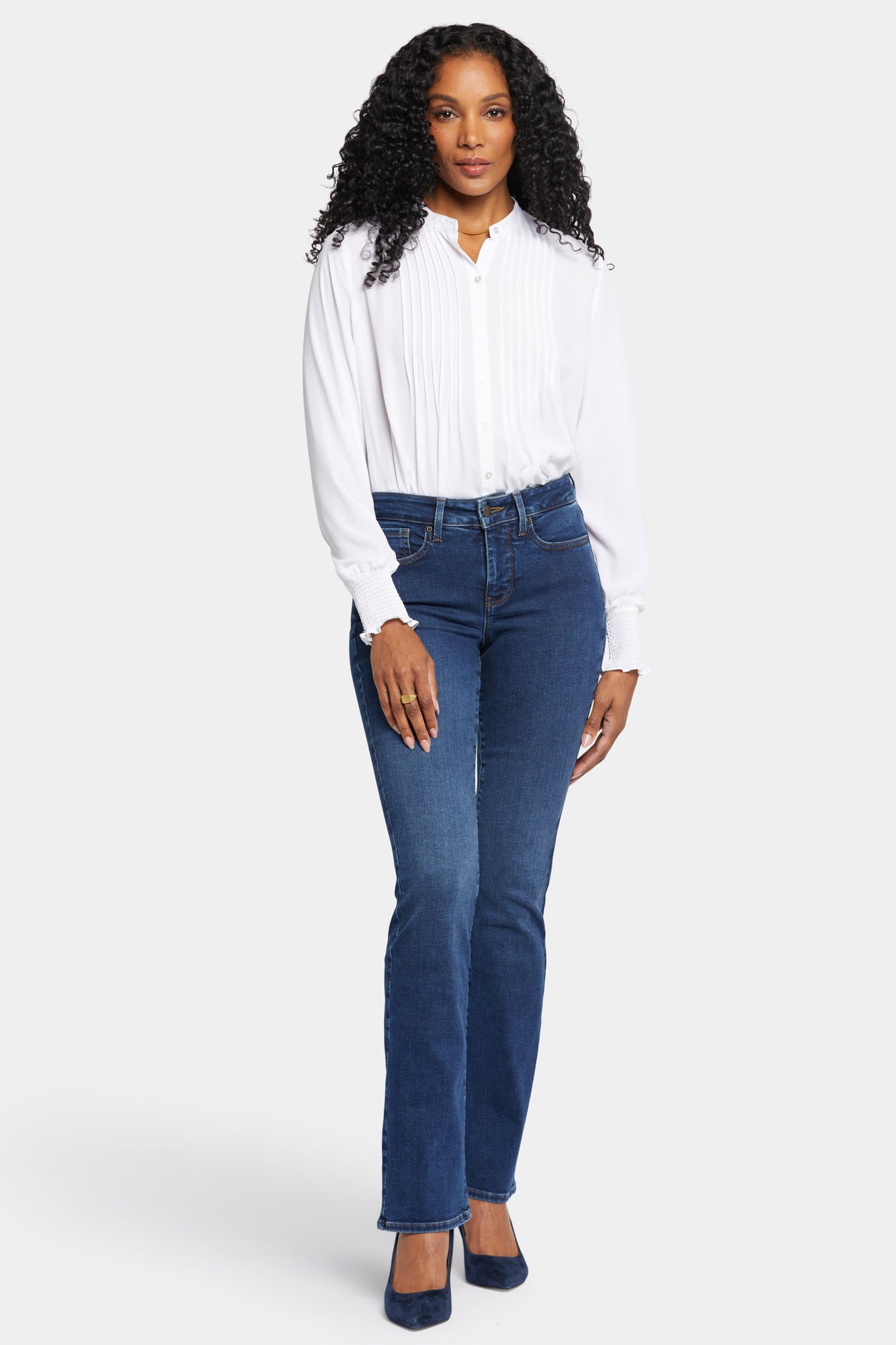 NYDJ Barbara Bootcut Jeans In Petite  - Cooper