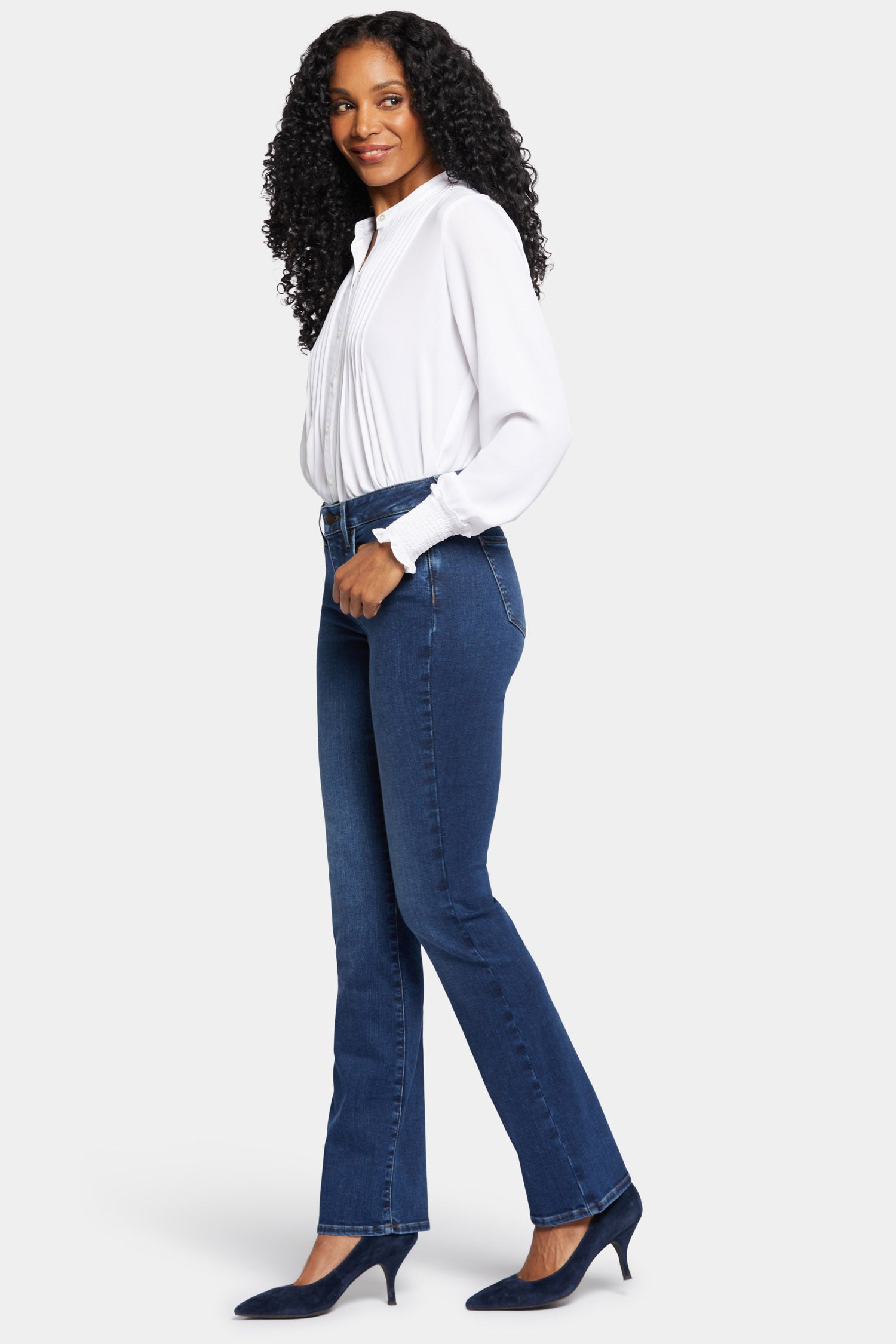 NYDJ Barbara Bootcut Jeans In Petite  - Cooper