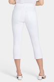NYDJ Ami Skinny Capri Jeans In Petite With High Rise - Optic White
