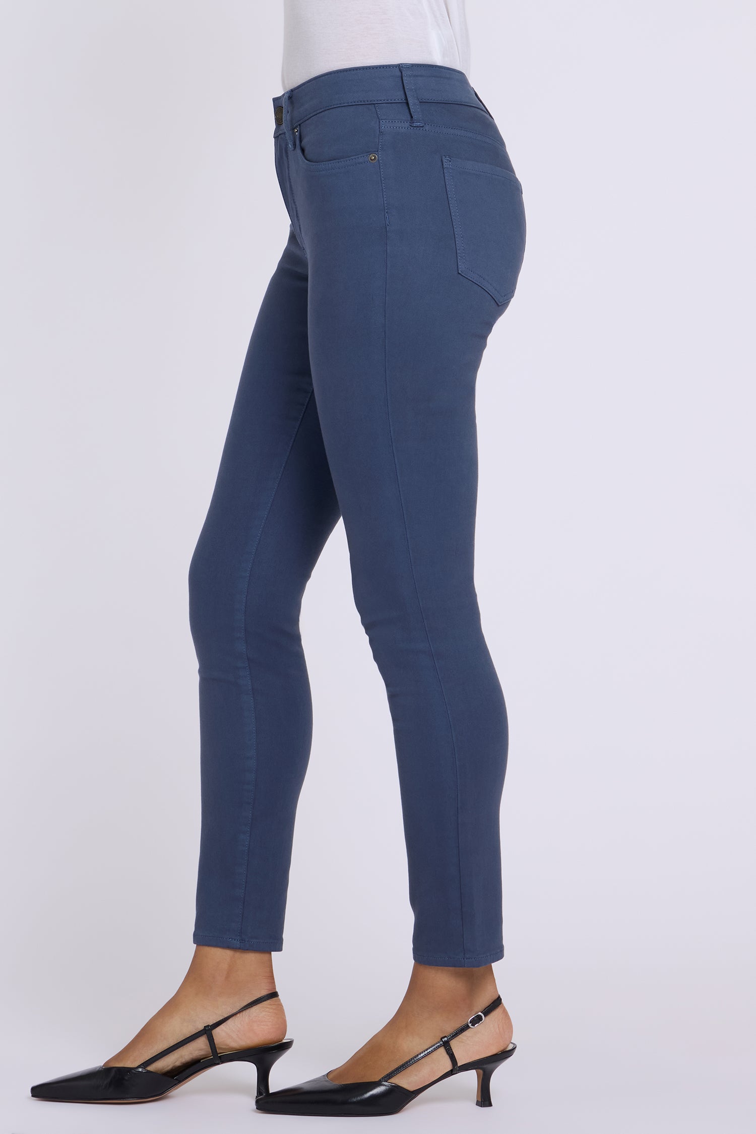 NYDJ Ami Skinny Jeans In Petite  - Jade Blue
