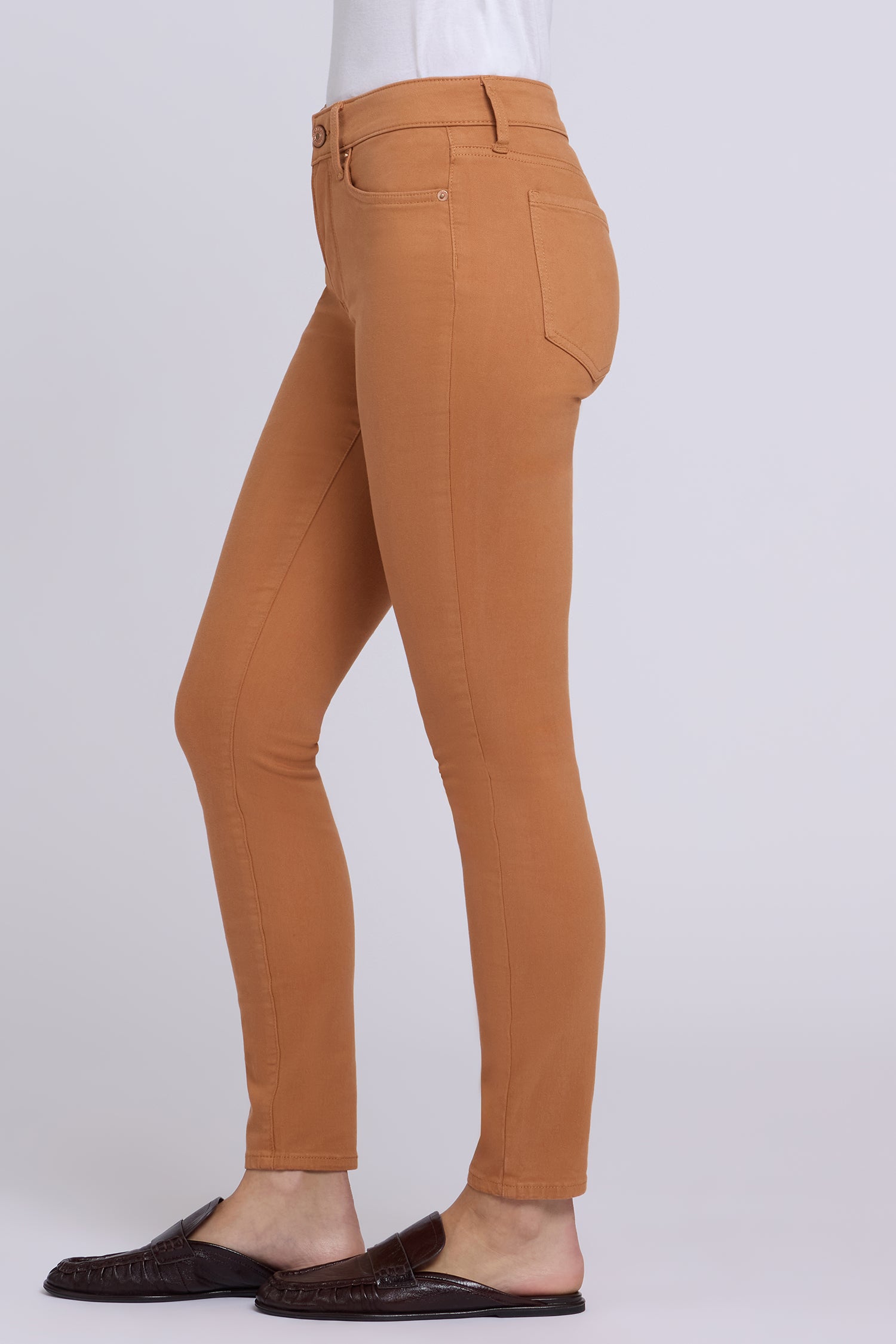 NYDJ Ami Skinny Jeans In Petite  - Roasted Pecan