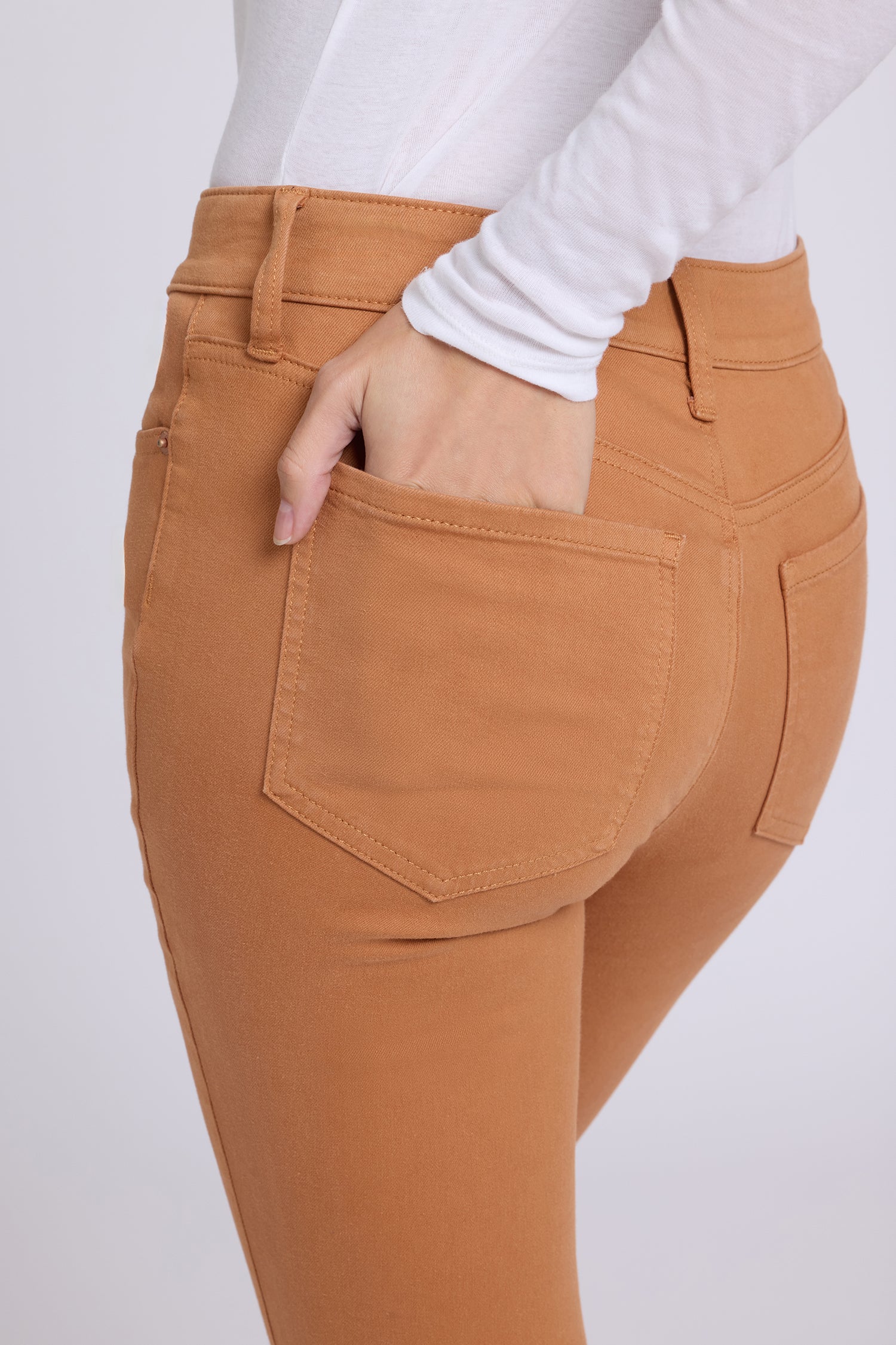 NYDJ Ami Skinny Jeans In Petite  - Roasted Pecan