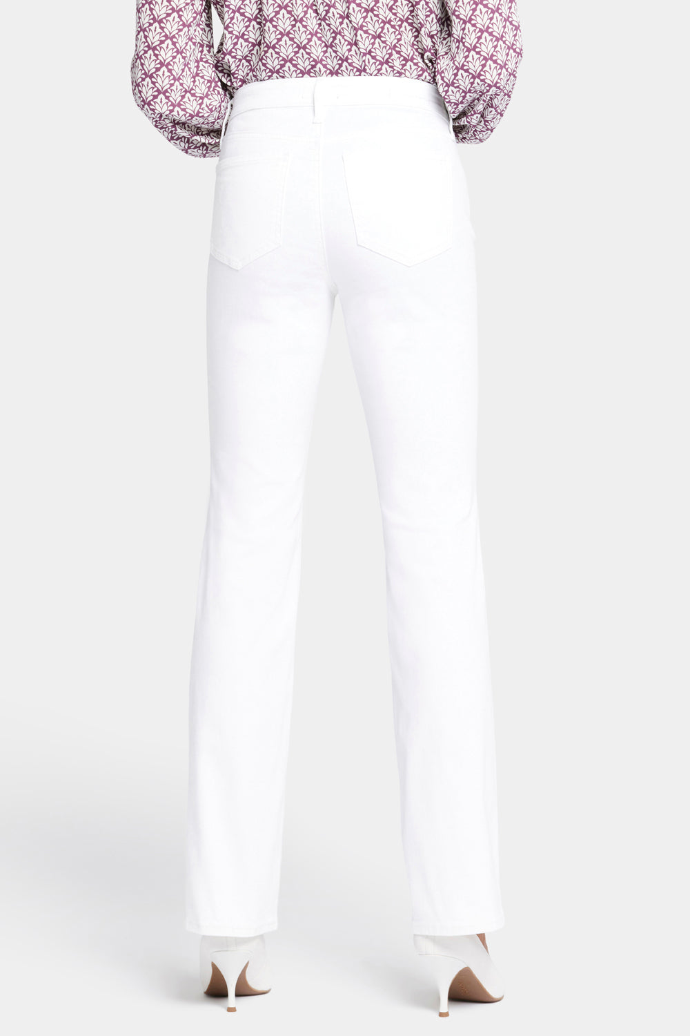 NYDJ Barbara Bootcut Jeans In Petite  - Optic White