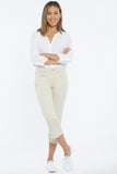 NYDJ Chloe Capri Jeans In Petite With Side Slits - Feather