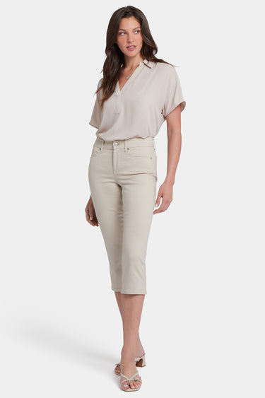 NYDJ Waist-Match™ Marilyn Straight Crop Jeans In Petite  - Feather