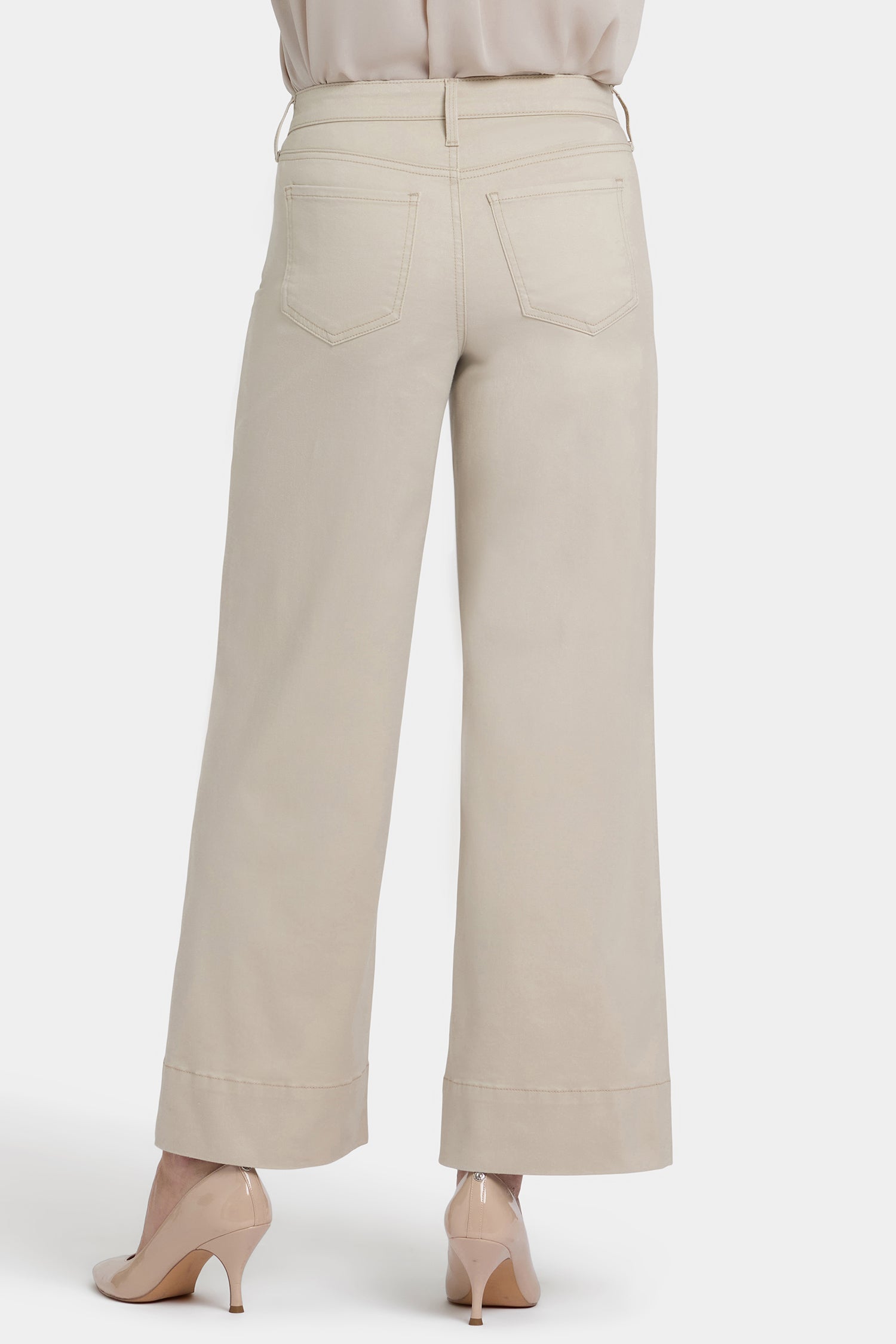NYDJ Teresa Wide Leg Ankle Jeans In Petite With 3