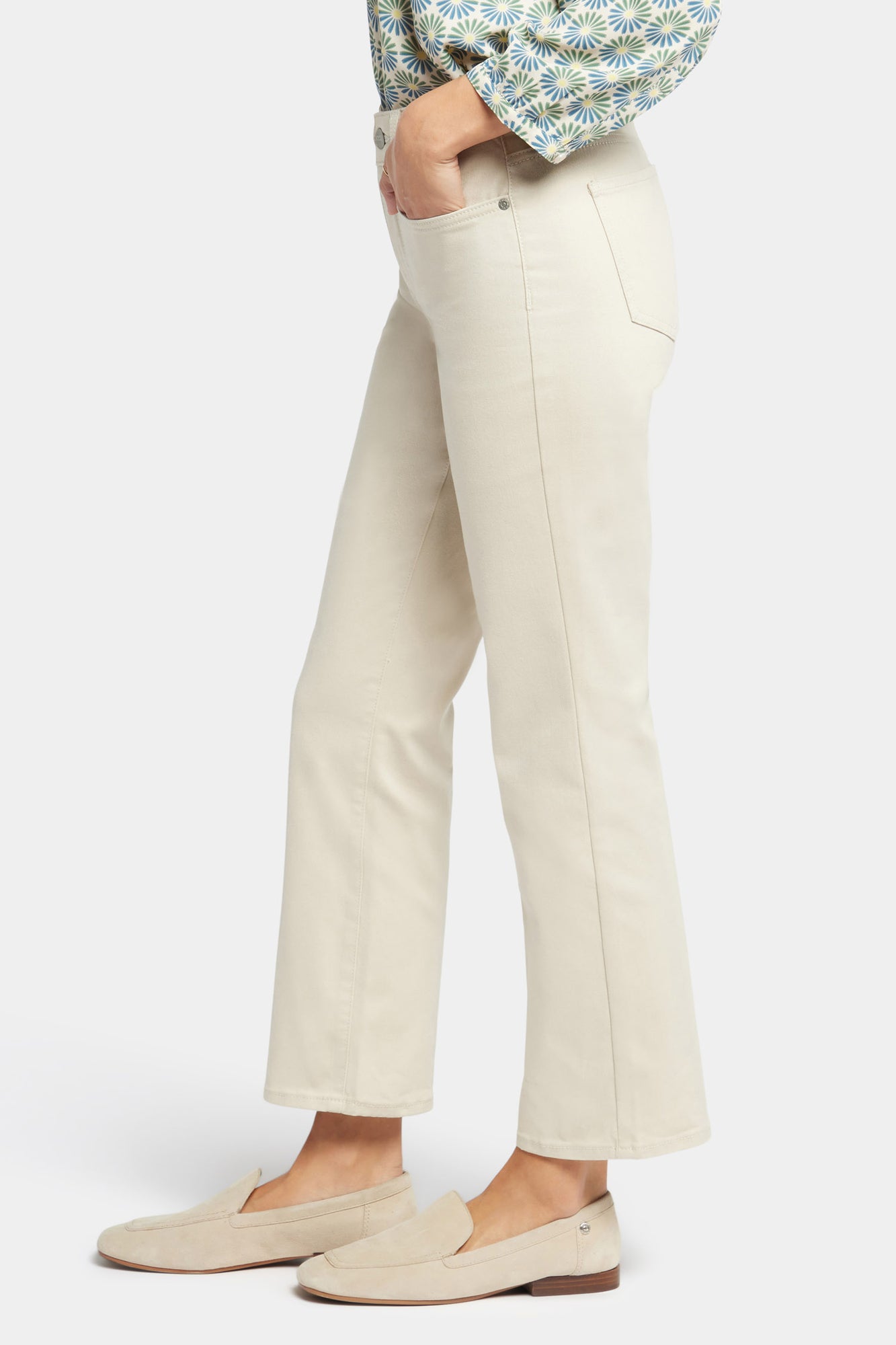 NYDJ Marilyn Straight Ankle Jeans In Petite  - Feather