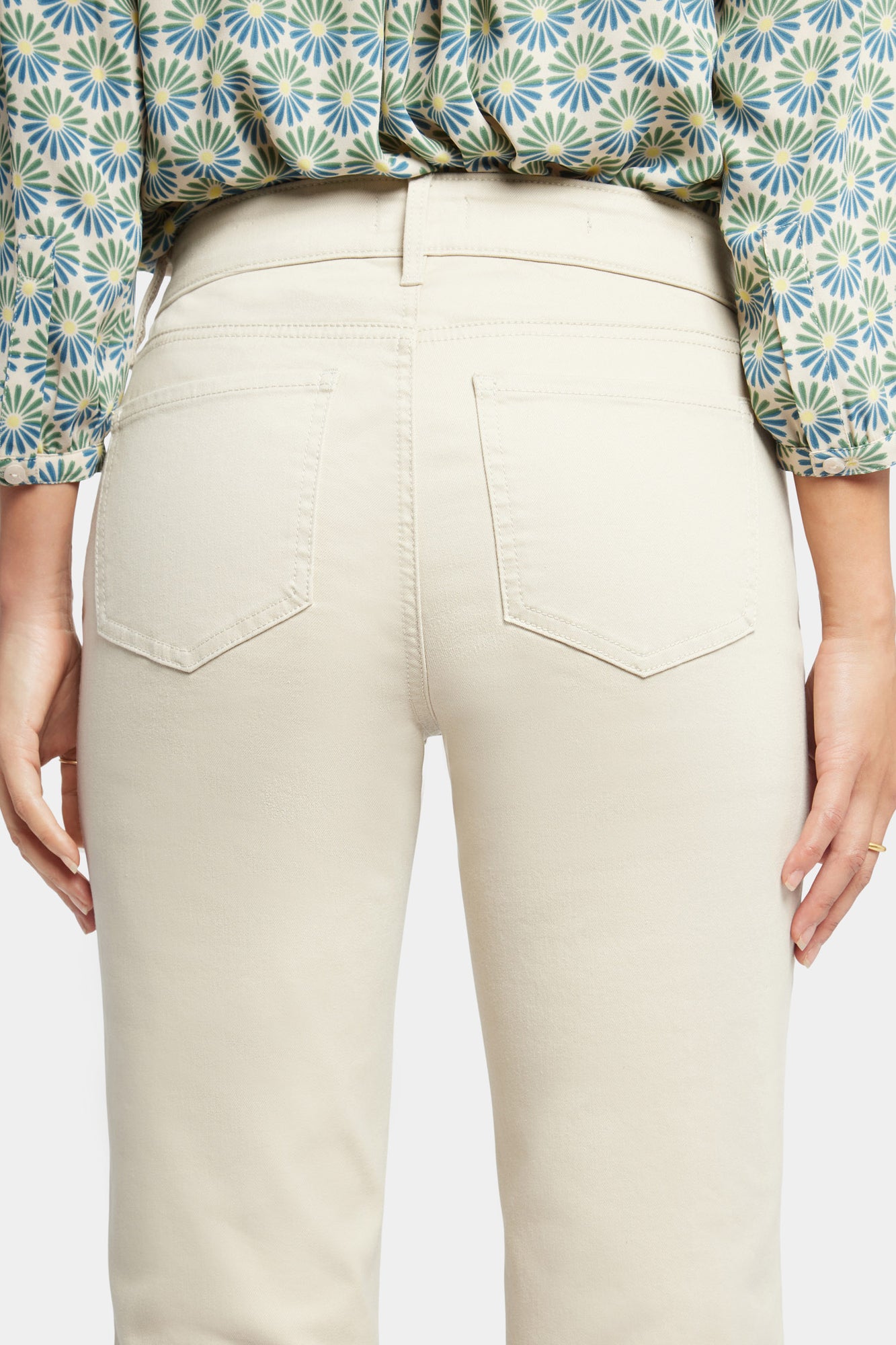 Waist-Match™ Marilyn Straight Jeans - Feather Tan