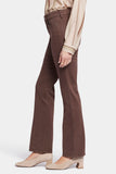 NYDJ Marilyn Straight Jeans In Petite  - Coffee Bean