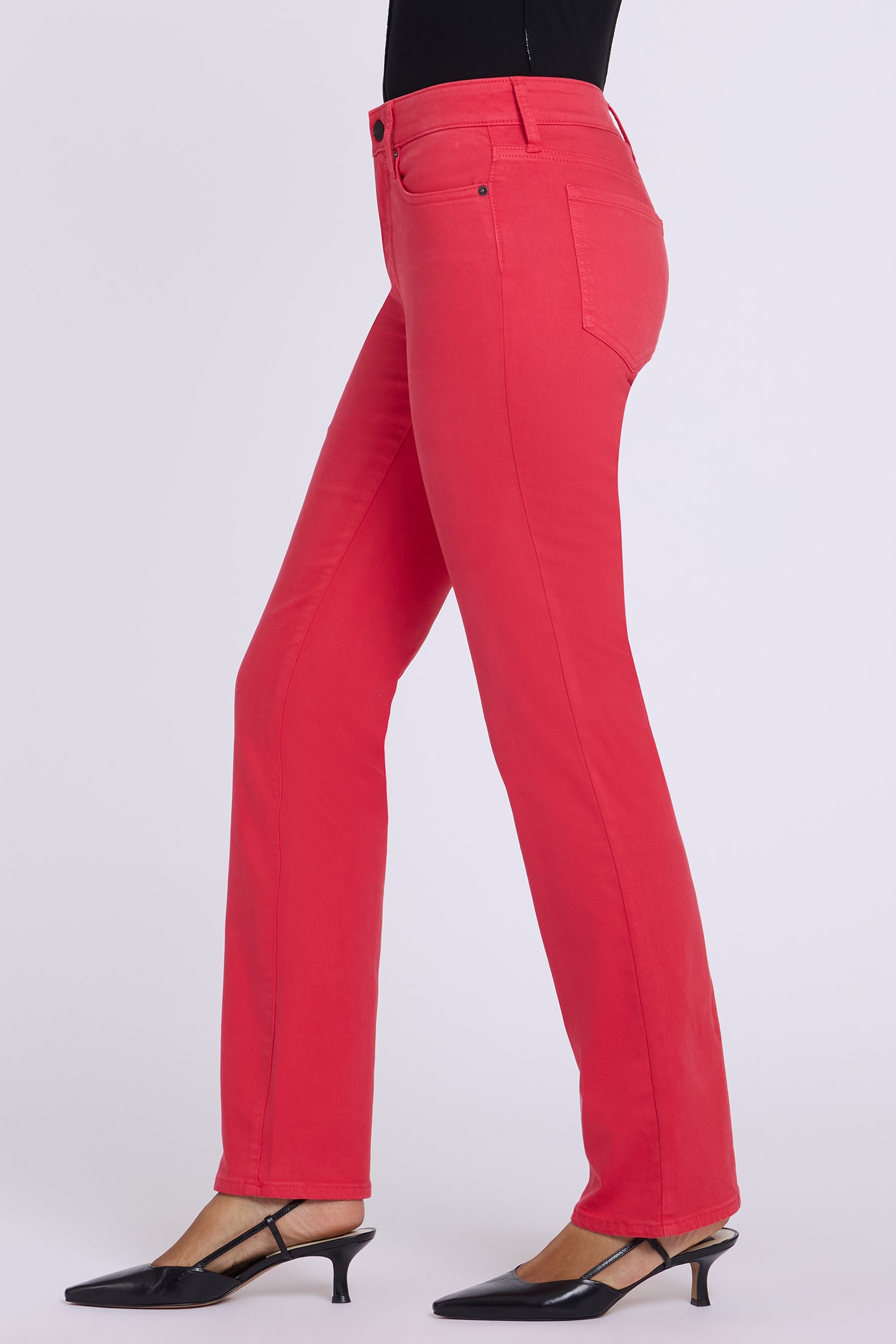 NYDJ Marilyn Straight Jeans In Petite  - Passion