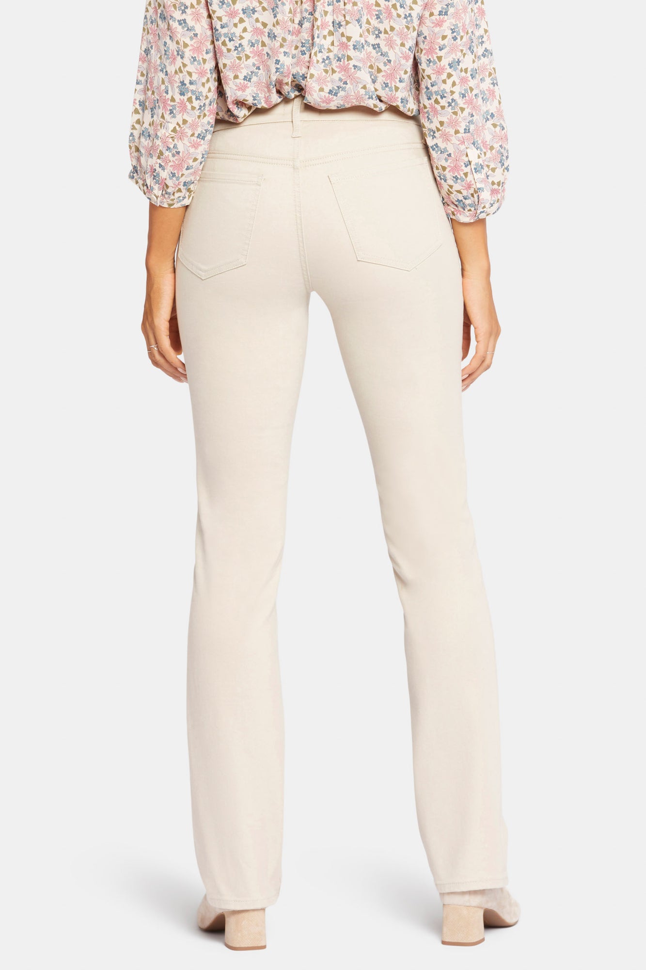 Waist-Match™ Marilyn Straight Jeans In Petite - Feather Tan | NYDJ