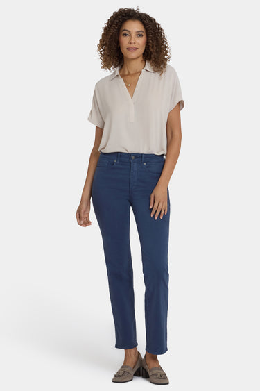 NYDJ Marilyn Straight Jeans In Petite With High Rise And 29