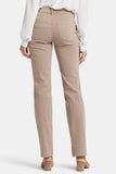 NYDJ Marilyn Straight Jeans In Petite With Utility Pockets - Country Oak