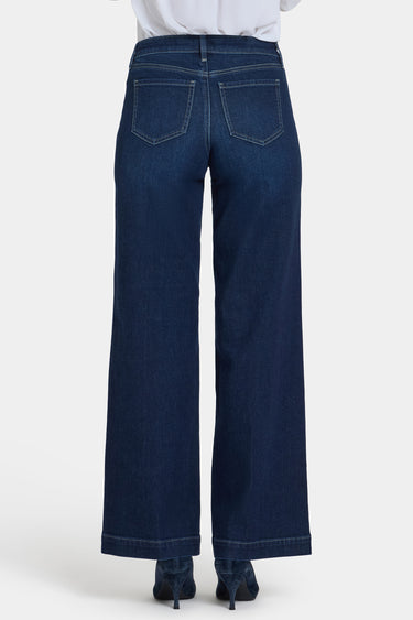 NYDJ Teresa Wide Leg Jeans In Petite With 1 1/2