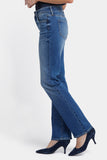 NYDJ Marilyn Straight Jeans In Petite  - Picasso Lake