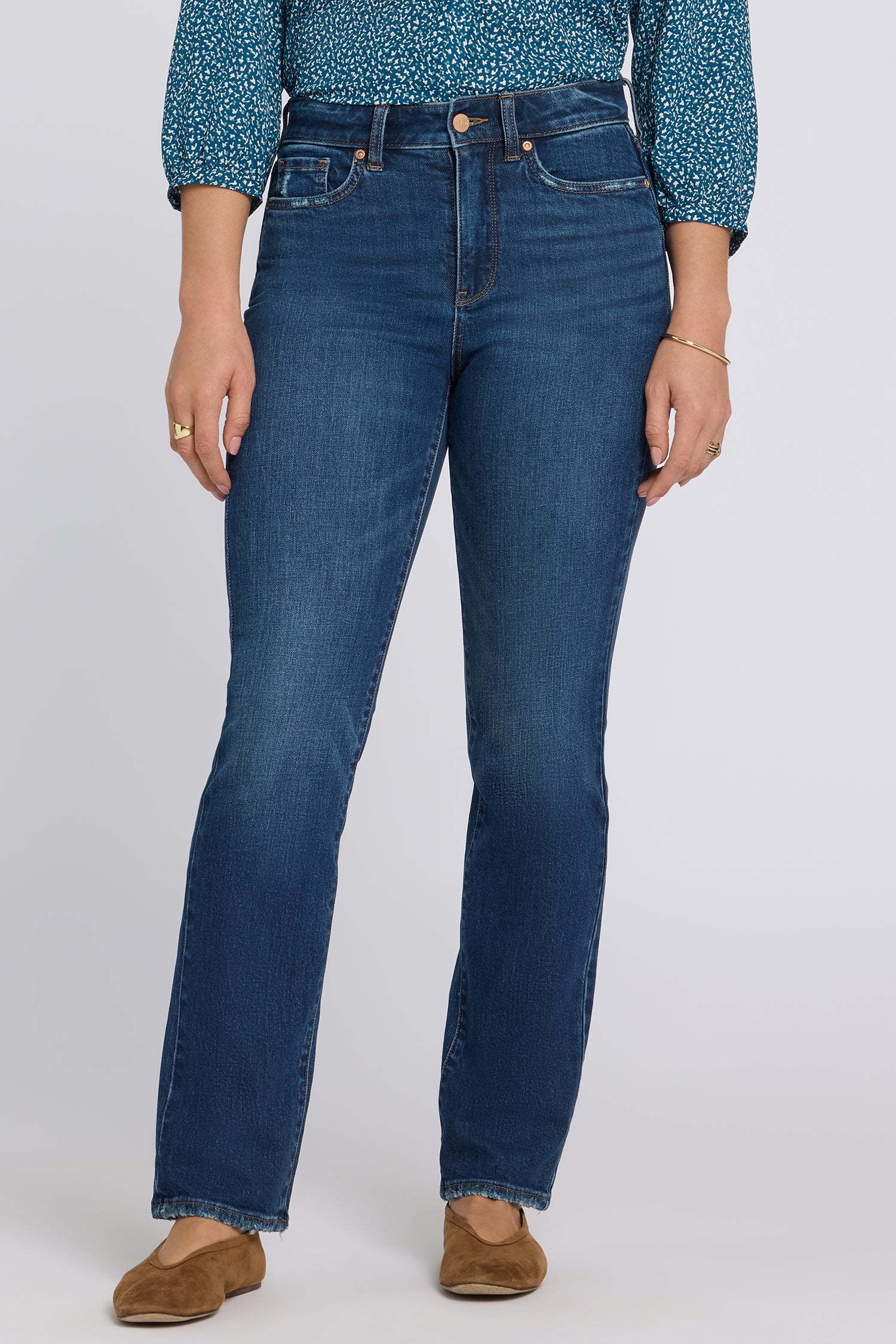 NYDJ Marilyn Straight Jeans In Petite With High Rise And 29