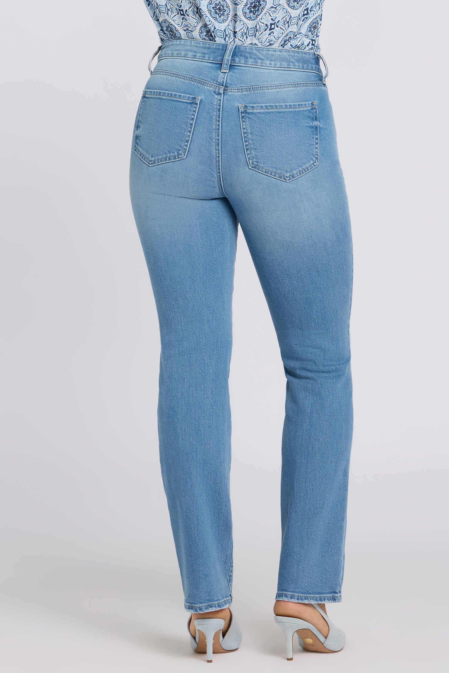 NYDJ Marilyn Straight Jeans In Petite With High Rise And 29