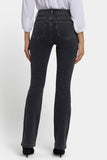 NYDJ Billie Mini Bootcut Jeans In Petite With High Rise And Seam Detail - Slate Stone