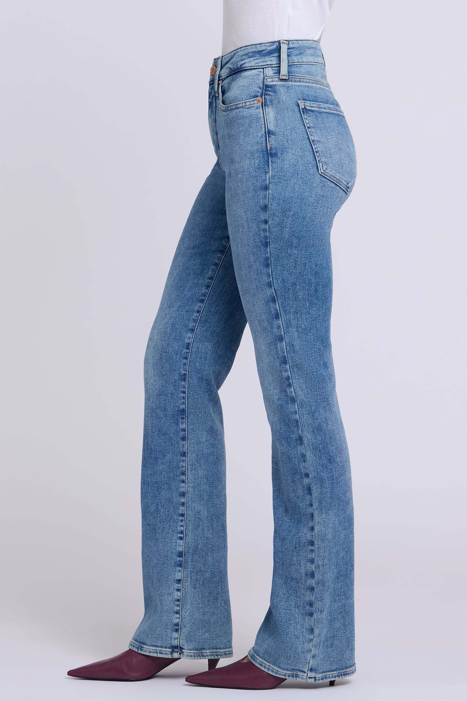 NYDJ Brooklyn Bootcut Jeans In Petite In Re-New™ Denim With High Rise - Bahia