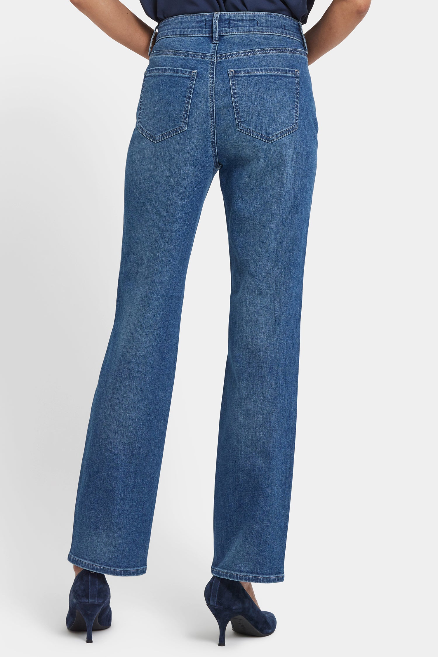 NYDJ Marilyn Straight Jeans In Petite With High Rise And 29