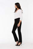 NYDJ Marilyn Straight Jeans In Petite  - Black