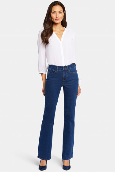 NYDJ Blake Slim Flared Jeans In Petite With High Rise - Quinn