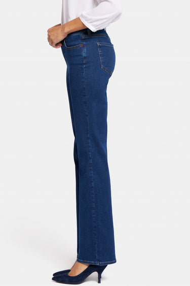 NYDJ Blake Slim Flared Jeans In Petite With High Rise - Quinn