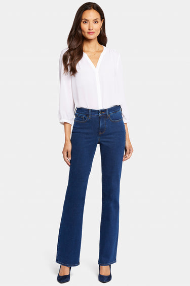 NYDJ Blake Slim Flared Jeans In Petite With High Rise - Quinn