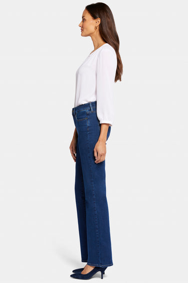 NYDJ Blake Slim Flared Jeans In Petite With High Rise - Quinn