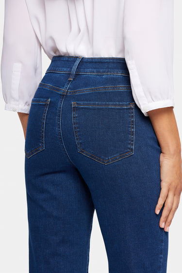 NYDJ Blake Slim Flared Jeans In Petite With High Rise - Quinn