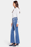 NYDJ Blake Slim Flared Jeans In Petite With High Rise - Stunning