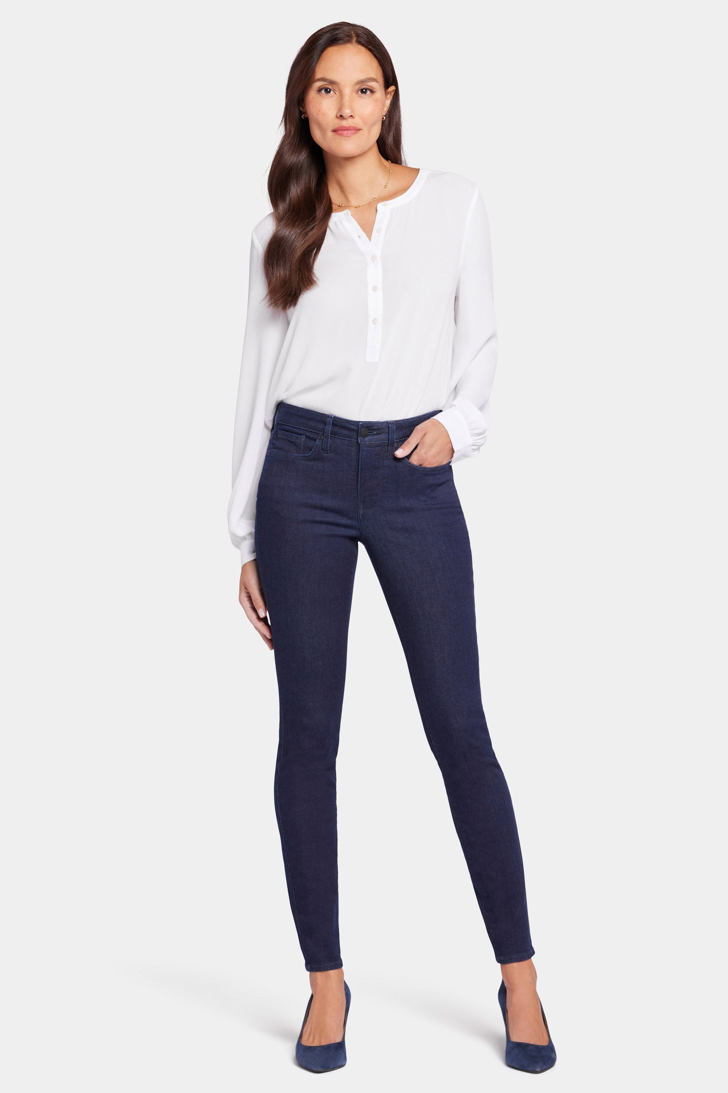 NYDJ Ami Skinny Jeans In Petite  - Rinse