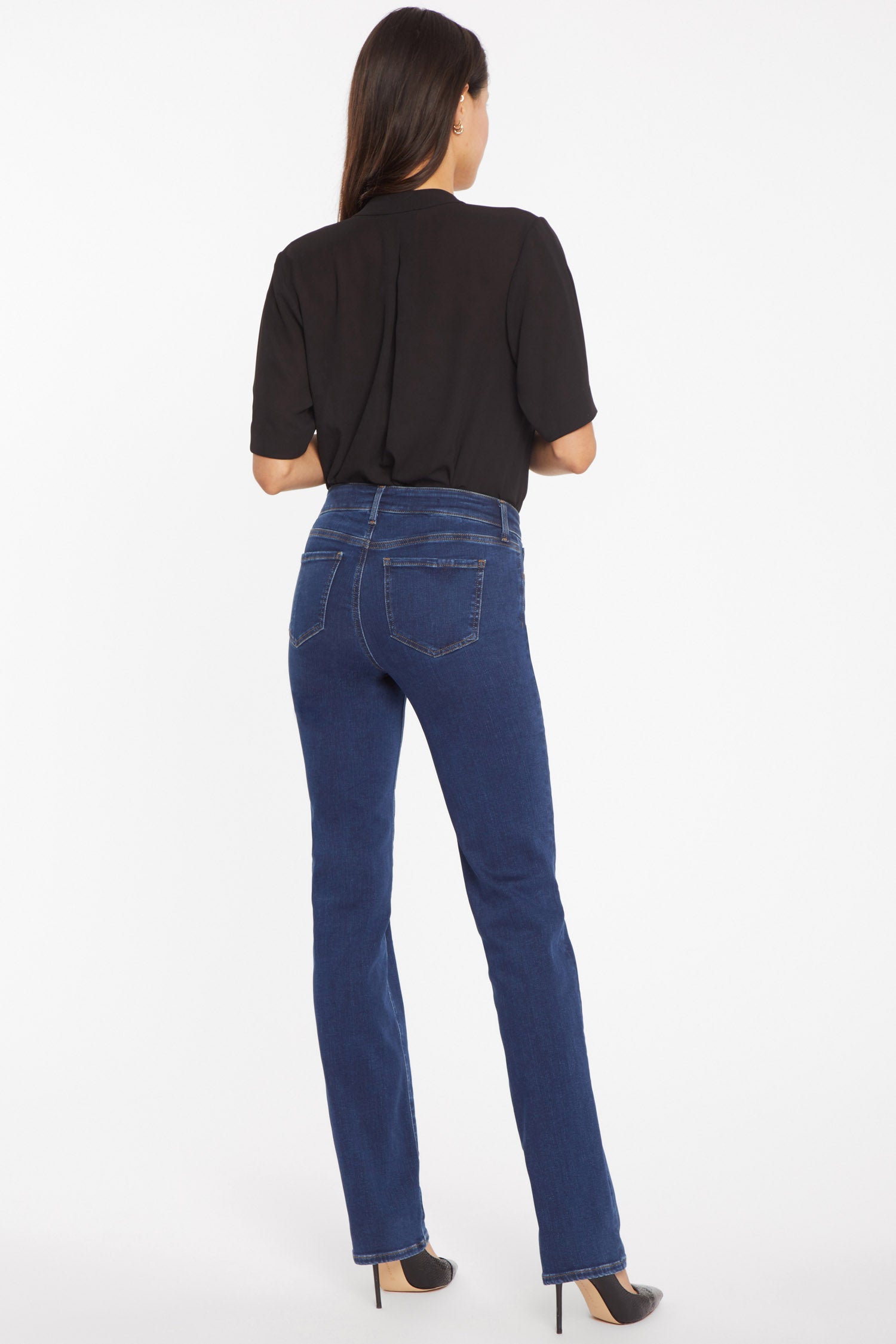NYDJ Marilyn Straight Jeans In Petite  - Quinn